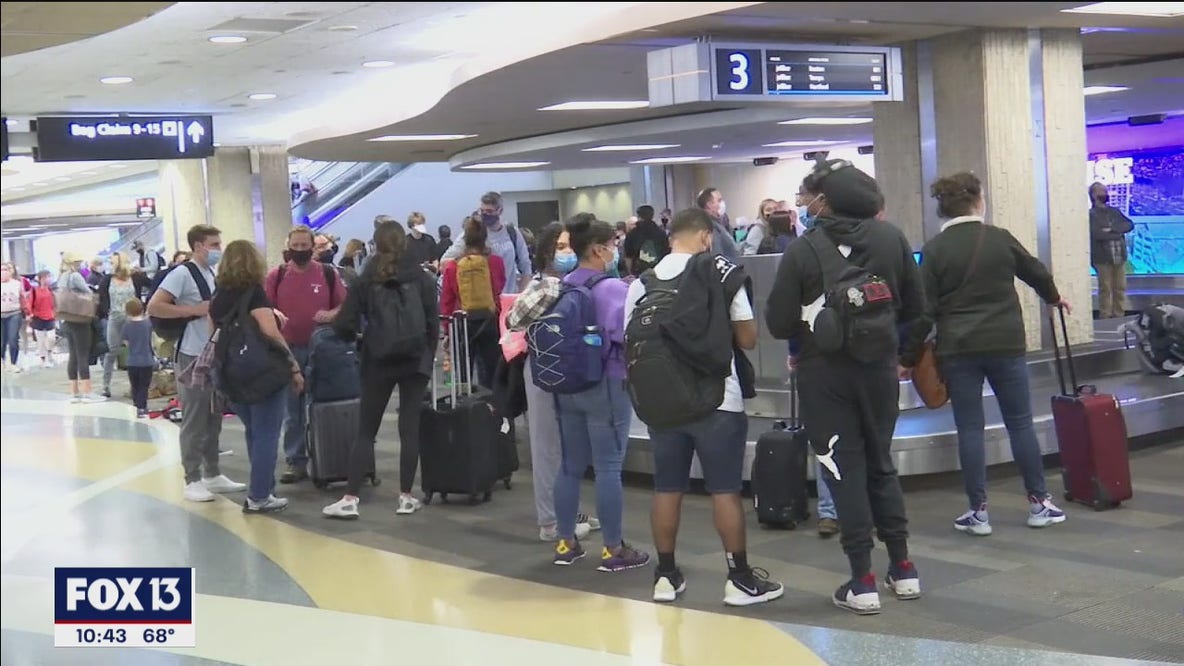 Smooth day for many at TPA despite nationwide delays, cancellations